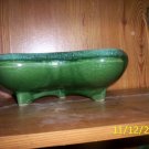 Three Footed green CP planter