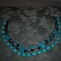 TRIPLE THREAT- TURQUOISE AND BLACK NECKLACE