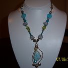 HIGH FASHION LARIMAR NECKLACE