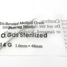 NEW WHOLESALE LOT 100 14G STERILE BODY PIERCING NEEDLES