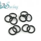 NEW LOT OF BLACK RUBBER O-RINGS SPARE O RING PLUGS 6G