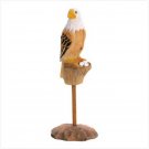 #12597 Folk Art Eagle Figurine