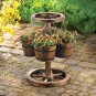 #12691 WAGON WHEEL PLANTER