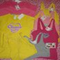 JUNIOR MEDIUM Cheer Baby cheerleading clothes LOT shirt cheerleader