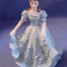 Quinceanera Cake Topper Figure Blue Dress 15
