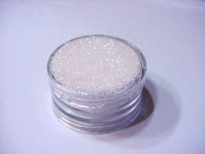 White Glitter - Ultra Fine - .25 Oz Glistening Snow