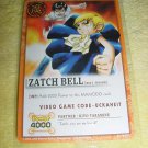 Zatch Bell Trading Card New in Package