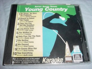 Forever Hits Karaoke CD Young Country FH-7114 NEW