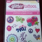 Glitter Tattoos - 20 Temporary Tattoos