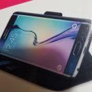 Snugg Kick Stand Leather Wallet Cover with Card Holders for Samsung Galaxy S6 Ed Snugg Kick Stand Leather Wallet Cover with Card Holders for Samsung Galaxy S6 Ed