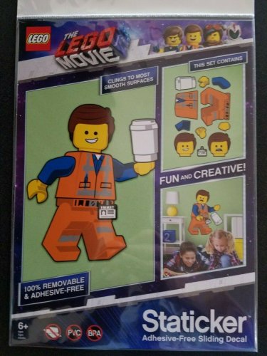 LEGO The Movie 2 Emmet Staticker