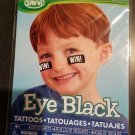 Savvi Eye Black Tattoos - 4 Tattoo Sheets Savvi Eye Black Tattoos - 4 Tattoo Sheets