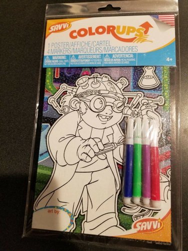 Wacky Dr. Dax Colorups + 4 Markers New
