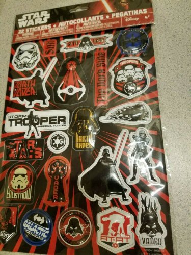 Star Wars Puffy Stickers~22 Stickers