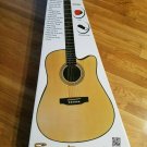 Spectrum AIL 44SSL Full-Size Cutaway Acoustic Guitar
