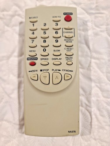 Genuine Emerson Funai NA376 VCR Remote Control