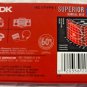 TDK Superior D60 Normal Bias Play It Loud For Everyday Recording Audio Cassette