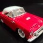 Vintage 1955 Ford Thunderbird Diecast 1:34 with Hardtop #SS5718 Friction Car Red