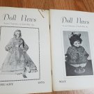 Doll News UFDC Magazine - Lot of 2 - 1975