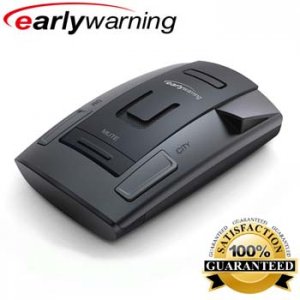 EARLY WARNING(TM) 22 FREQUENCY RADAR/ LASER DETECTOR