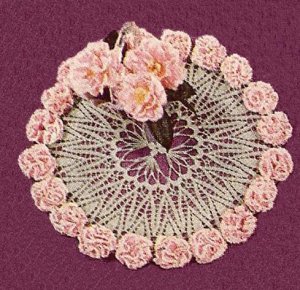 Pattern Crochet Flower, Crochet Carnation Lei, Flower Carnation Crochet