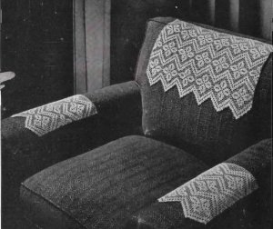 Crochet Rose Chair Filet Crochet Pattern for Chair