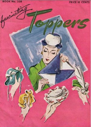 Book, Vintage Crochet Fascinators  Patterns