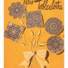Vintage Flower Motifs Crochet Tablecloths Patterns Flower Book 57 Star Pdf