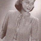 Bed Crochet Jacket Pattern