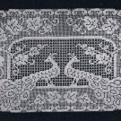 Filet Oval Doily Runner Peacock. Runner Peacock, Runner Crochet Pattern
