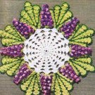 Crochet Pattern Grape Pdf Doily