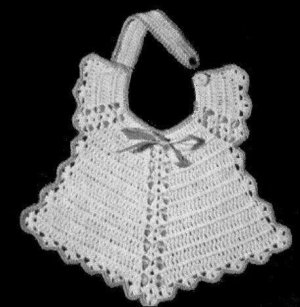 FLOWER Baby BIB Crochet Pattern - Free Crochet Pattern Courtesy of