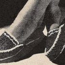 Slippers Ladies House Shoes, Crochet Scuffs