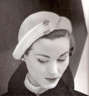 Vintage Ladies Slit Brim Hat Patterns