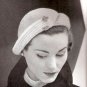 Vintage Ladies Slit Brim Hat Patterns