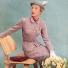 knit Suit Pattern 50s