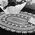 Vintage Table Doily 50s Crochet