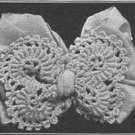 Bow Pattern  Accessory Decoration Vintage Thread Crochet Butterfly