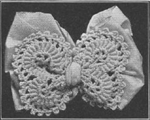 PATTERN вЂ“ Crocheted Bow вЂ” Flower 33 В« Lilyknitting