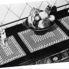 Crochet Dresser Doily Set