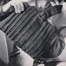 Cable Knitted  Handbag  Pattern