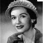 Beehive Pattern Book Vintage Beret Halo Fedora Mandarin Crochet Hats 50s