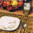 Table Crochet Pattern Book,Vintage  Home Decor, 1950 Linens Crochet