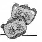Teapot Crochet Vintage Potholders Patterns Sugar-Bowls