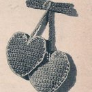 Lapel Crochet Pin  Pattern  Crochet Valentine Heart Shaped