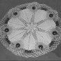 Ruffle Vintage Crochet Doily Table Pattern