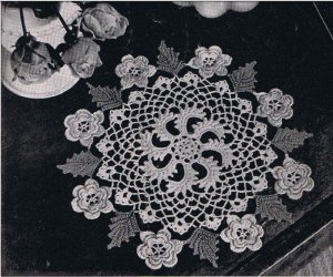 Irish Rose Doily Pattern