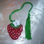Strawberry Crochet Bookmark Pattern