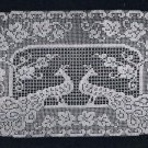 Filet Crochet Doily Pattern Filet Peacock Table Runner Crochet