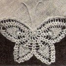 Butterfly Handkerchief Edging Pattern